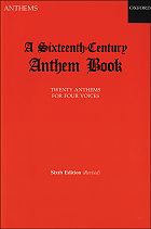 16th Century Anthem Book SATB Miscellaneous cover